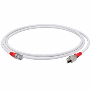 Patch cord TERA-RJ45, 2 pares, 2 m, bota roja [cat-005] [sub-022]