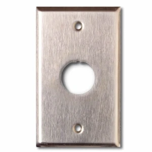 Placa Ruggedized de acero inoxidable, 1 puerto [cat-006] [sub-026]