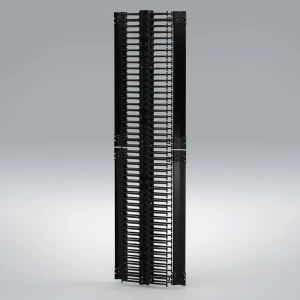 Organizador vertical frontal/trasero, 6 × 6 pulgadas, 45 RU [cat-007] [sub-033]