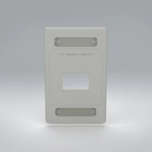 Placa de pared MAX/Z-MAX/UltraMAX, 2 puertos, blanca [cat-008] [sub-034]