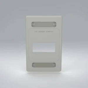 Placa de pared MAX/Z-MAX/UltraMAX, 3 puertos, blanca [cat-008] [sub-034]