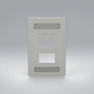 Placa de pared MAX/Z-MAX/UltraMAX, 4 puertos, blanca [cat-008] [sub-034]