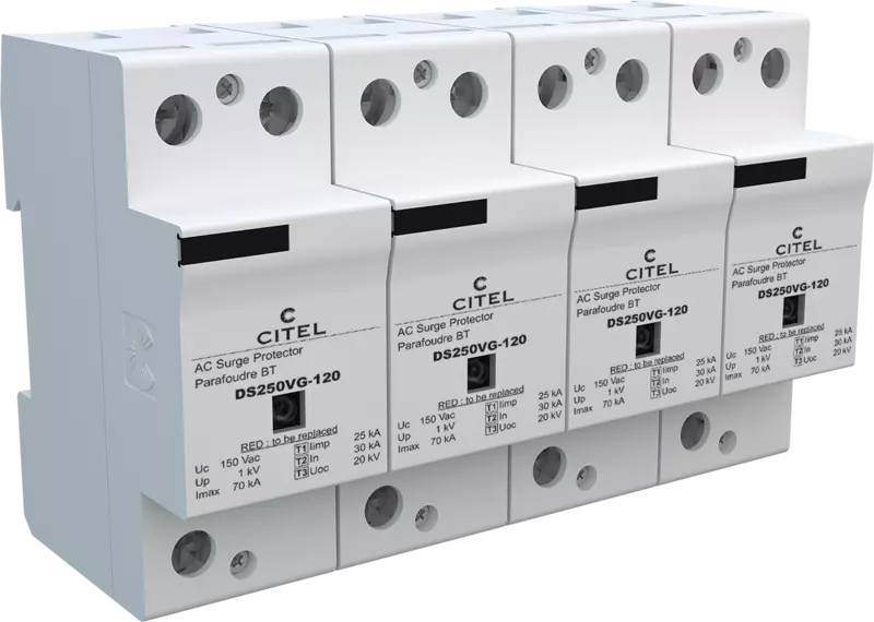 Dps Citel Tipo 1+2 4 Polos Uc 150 V Ac Iimp 25 Ka