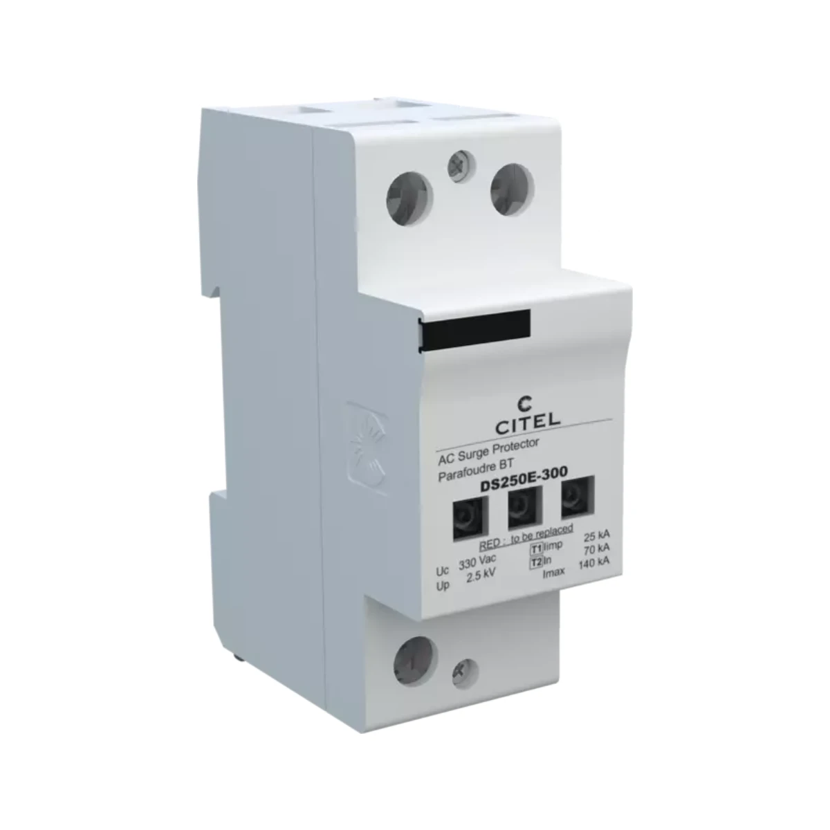 Dps Citel Tipo 1+2 1 Polo Uc 330 V Ac Iimp 25 Ka