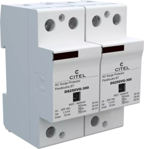 Dps Citel Tipo 1+2 2 Polos Uc 330 V Ac Iimp 25 Ka