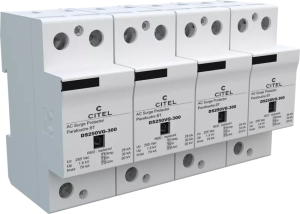 Dps Citel Tipo 1+2 4 Polos Uc 330 V Ac Iimp 25 Ka