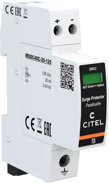 Dps Citel Tipo 2 Para 95 V Dc Imax 40 Ka