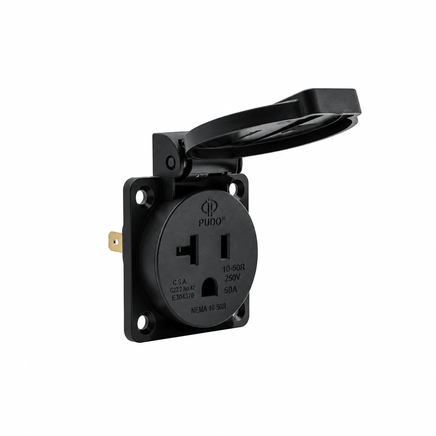 Toma De Sobreponer 2P+T NEMA 5-20R 125 V cat-003 sub-011