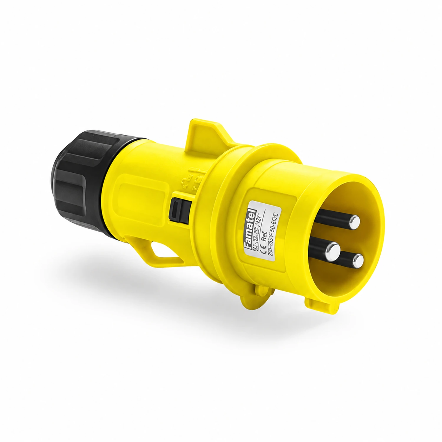 Clavija Industrial 2P+T 16 A 110-130 V~ IP54 cat-003 sub-012