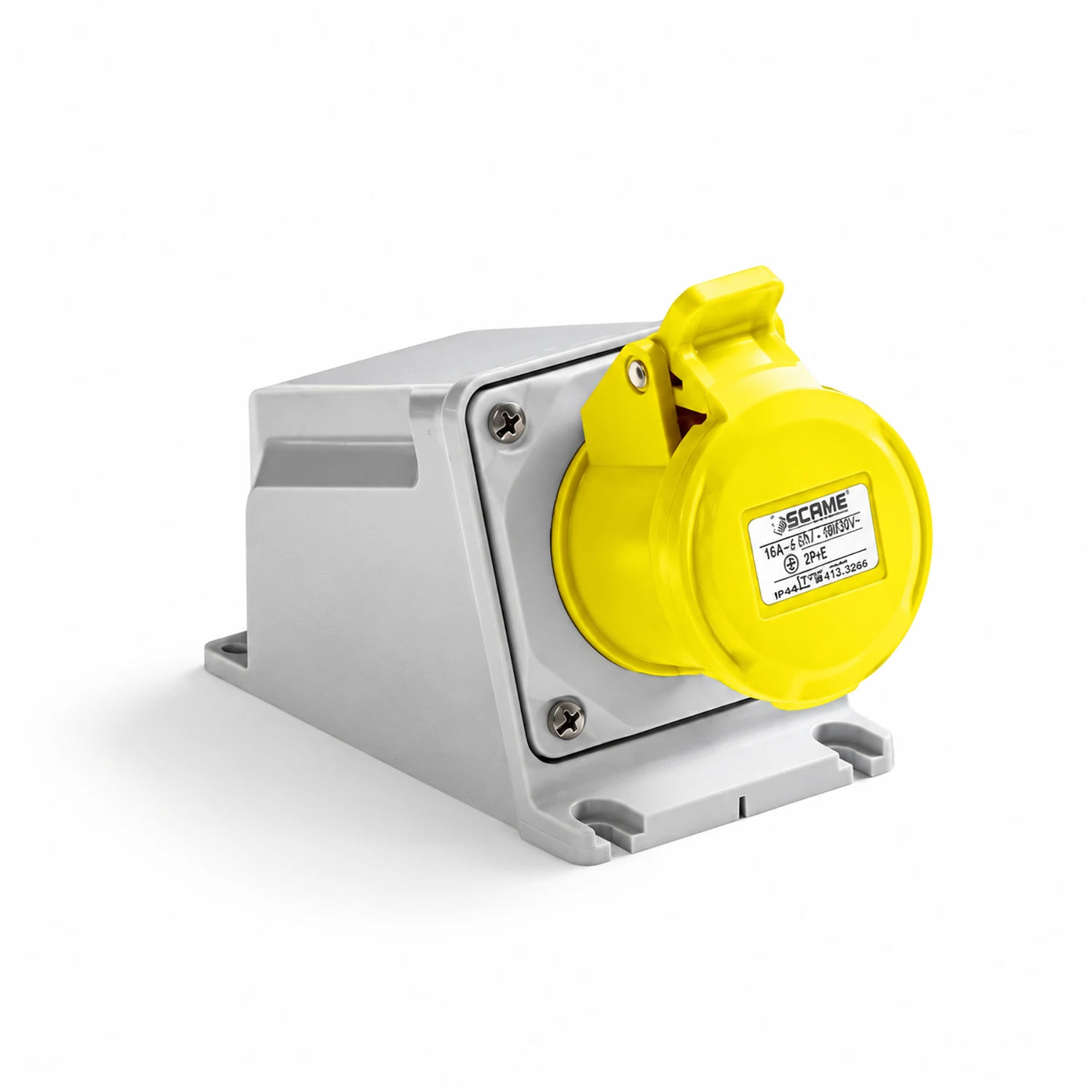 Toma Industrial De Sobreponer 3P+T 16 A 110-130 V~ IP54 cat-003 sub-012