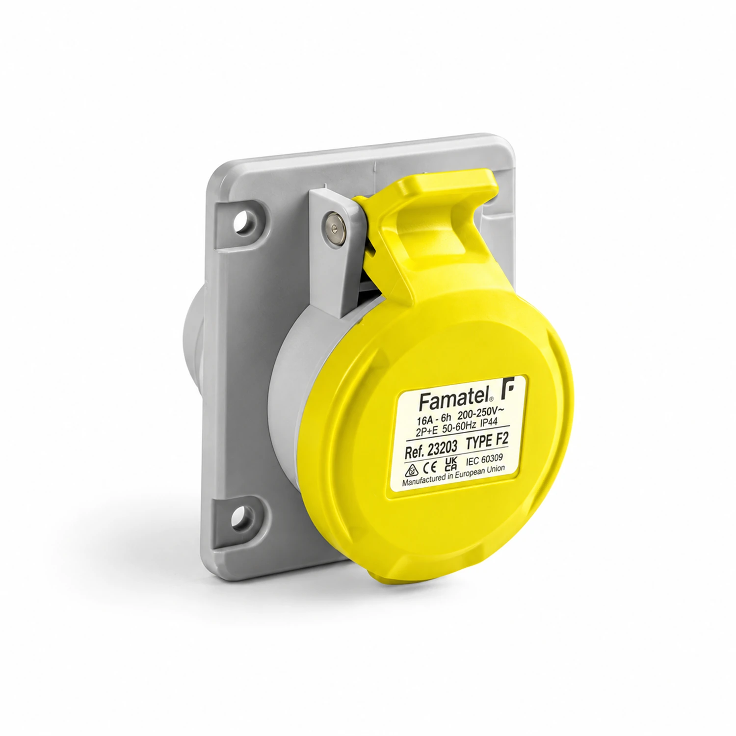 Toma Industrial De Incrustar 2P+T 32 A 110-130 V~ IP54 cat-003 sub-012