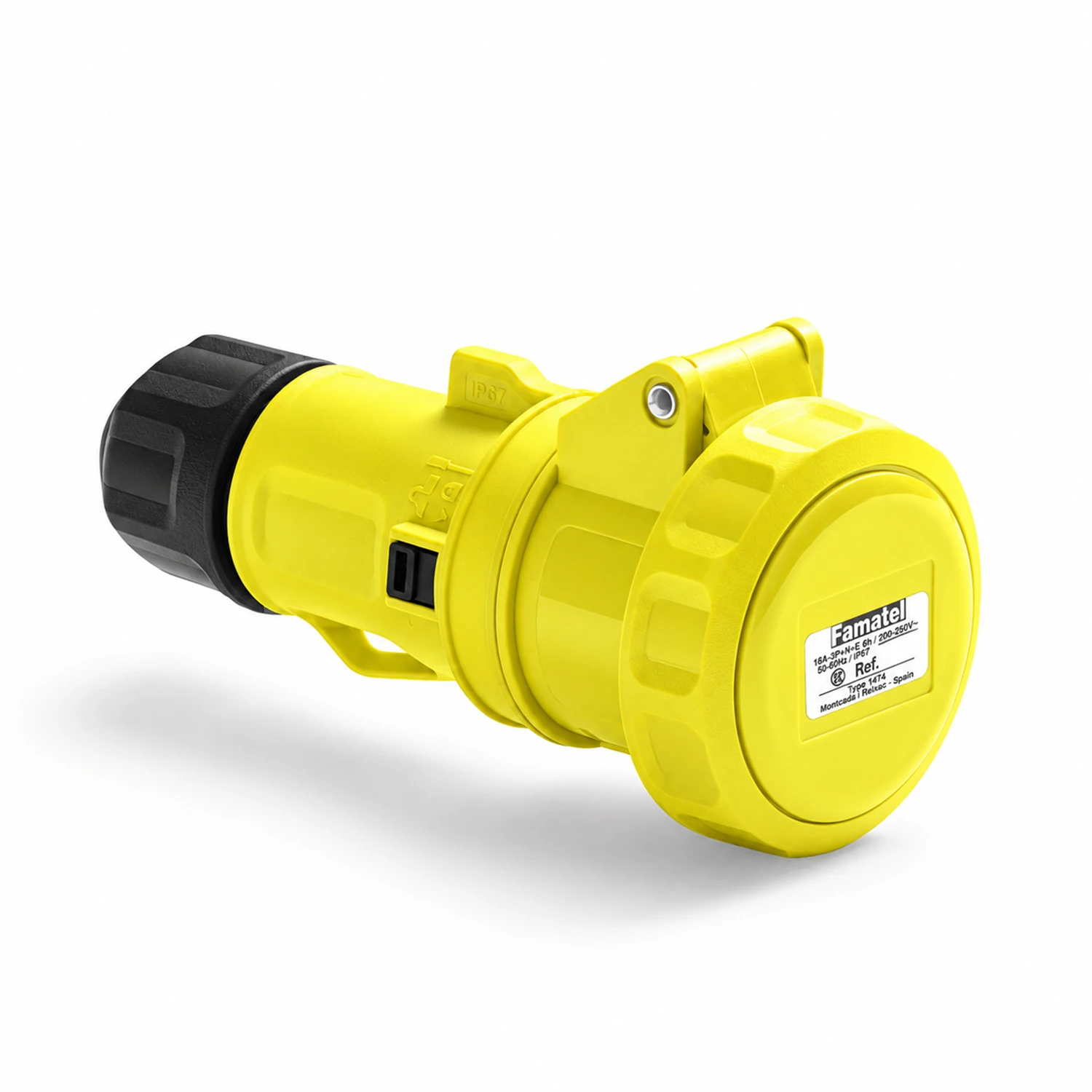 Toma Industrial Aérea 2P+T 32 A 110-130 V~ IP67 cat-003 sub-013