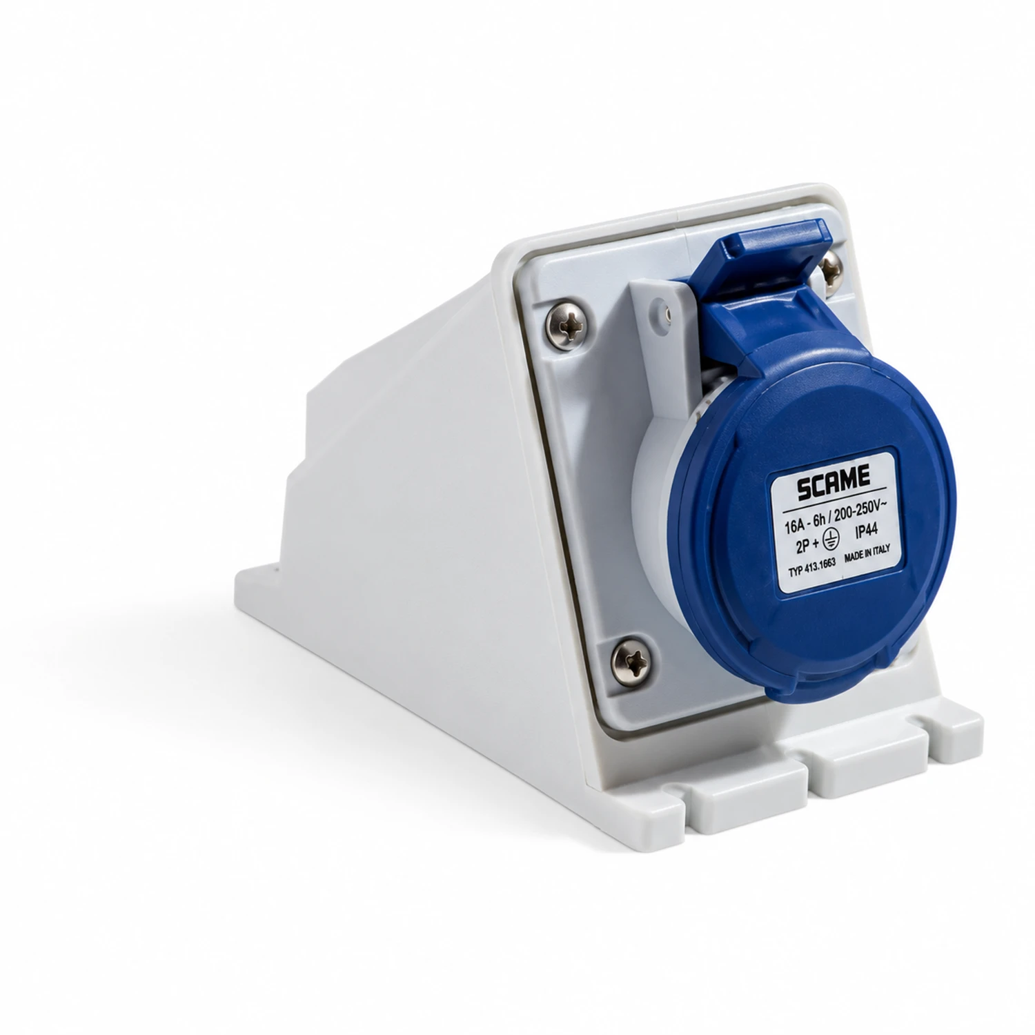 Toma Industrial De Sobreponer 2P+T 16 A 220-240 V~ IP54 cat-003 sub-014