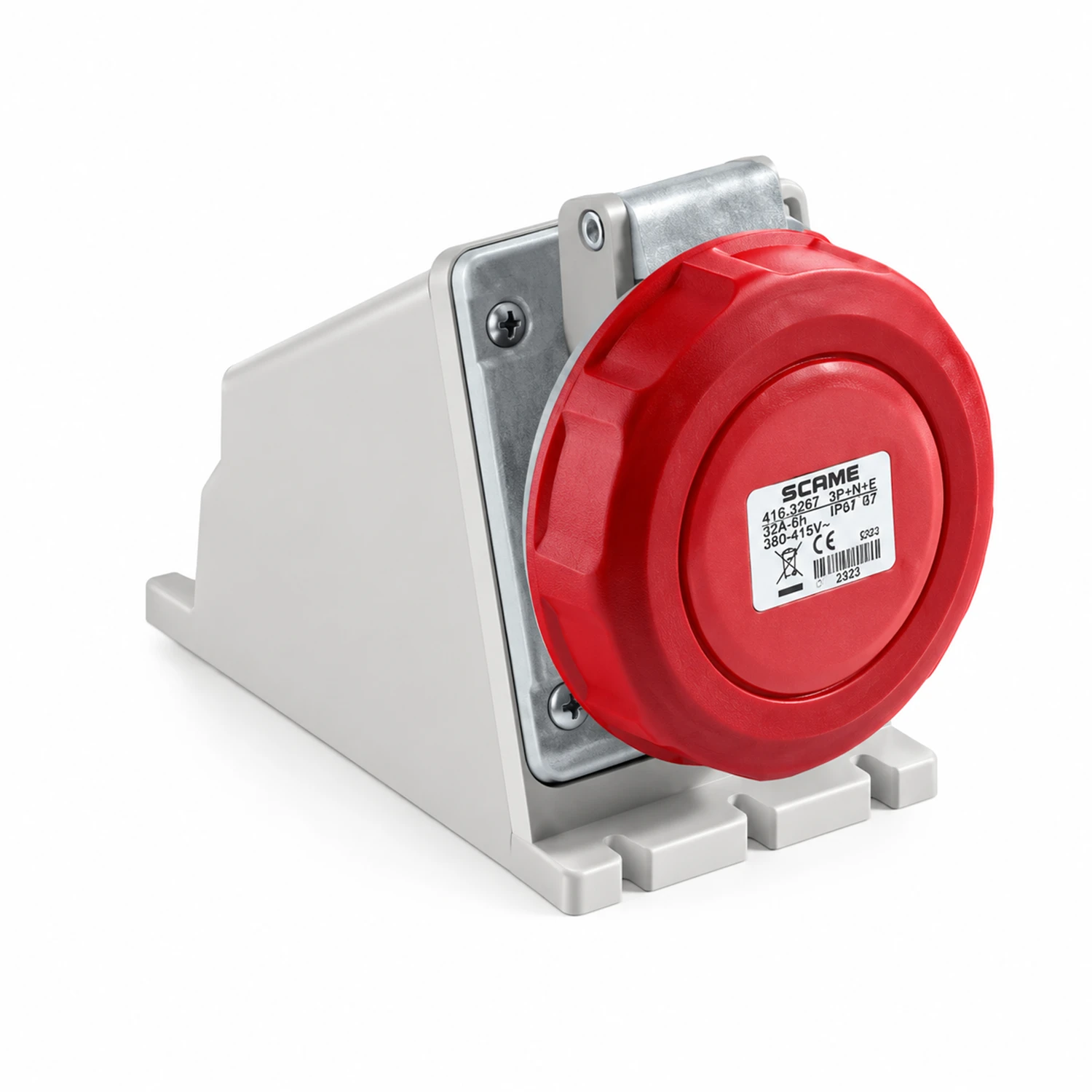 Toma Industrial De Sobreponer 3P+T+N 16 A 380-480 V~ IP54 cat-003 sub-016