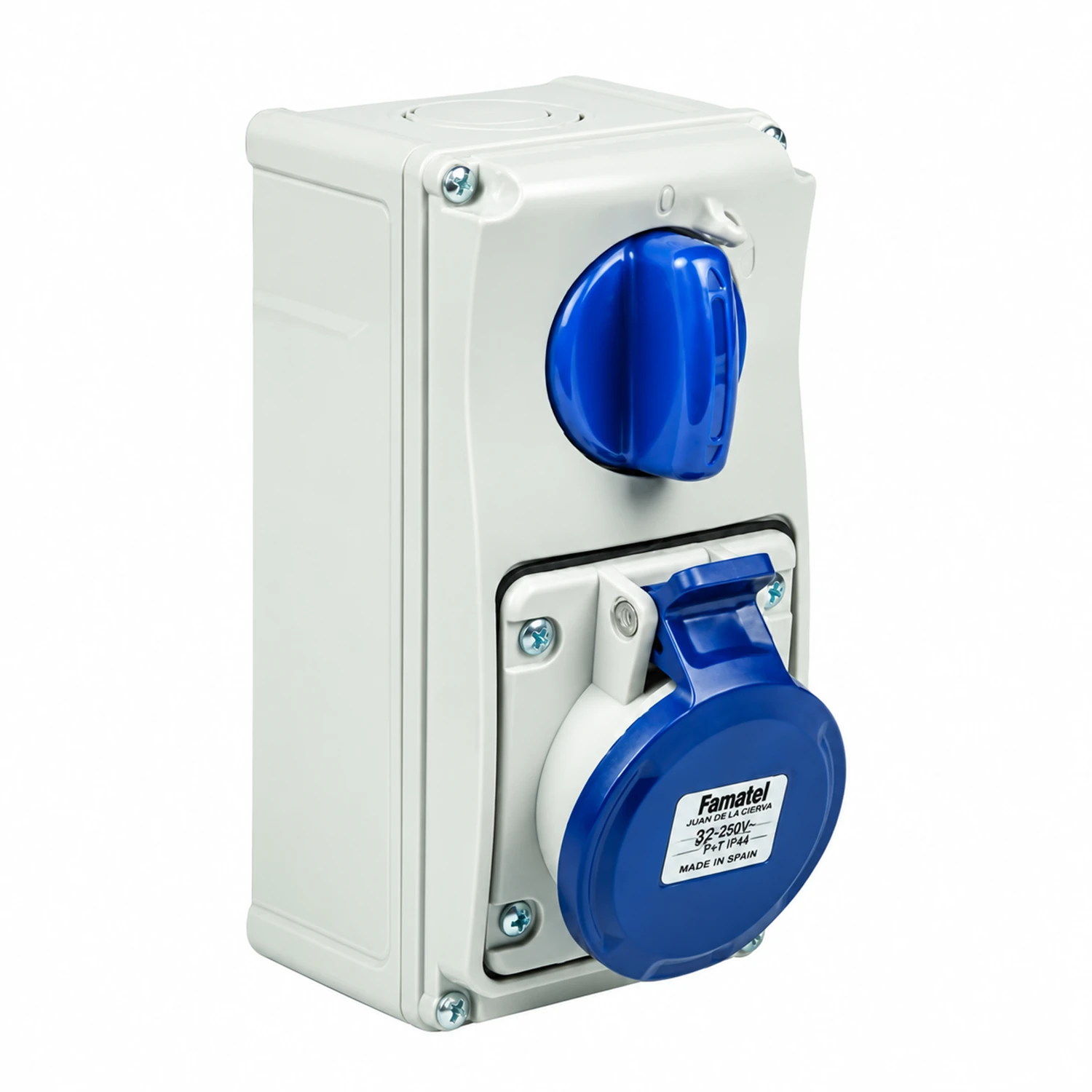 Interblocante Industrial 3P+T+N 16 A 380-415 V~ De Sobreponer IP54 cat-004 sub-022