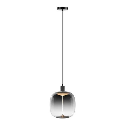 Lámpara LED colgante Fumatura IV 12W 3000K humo