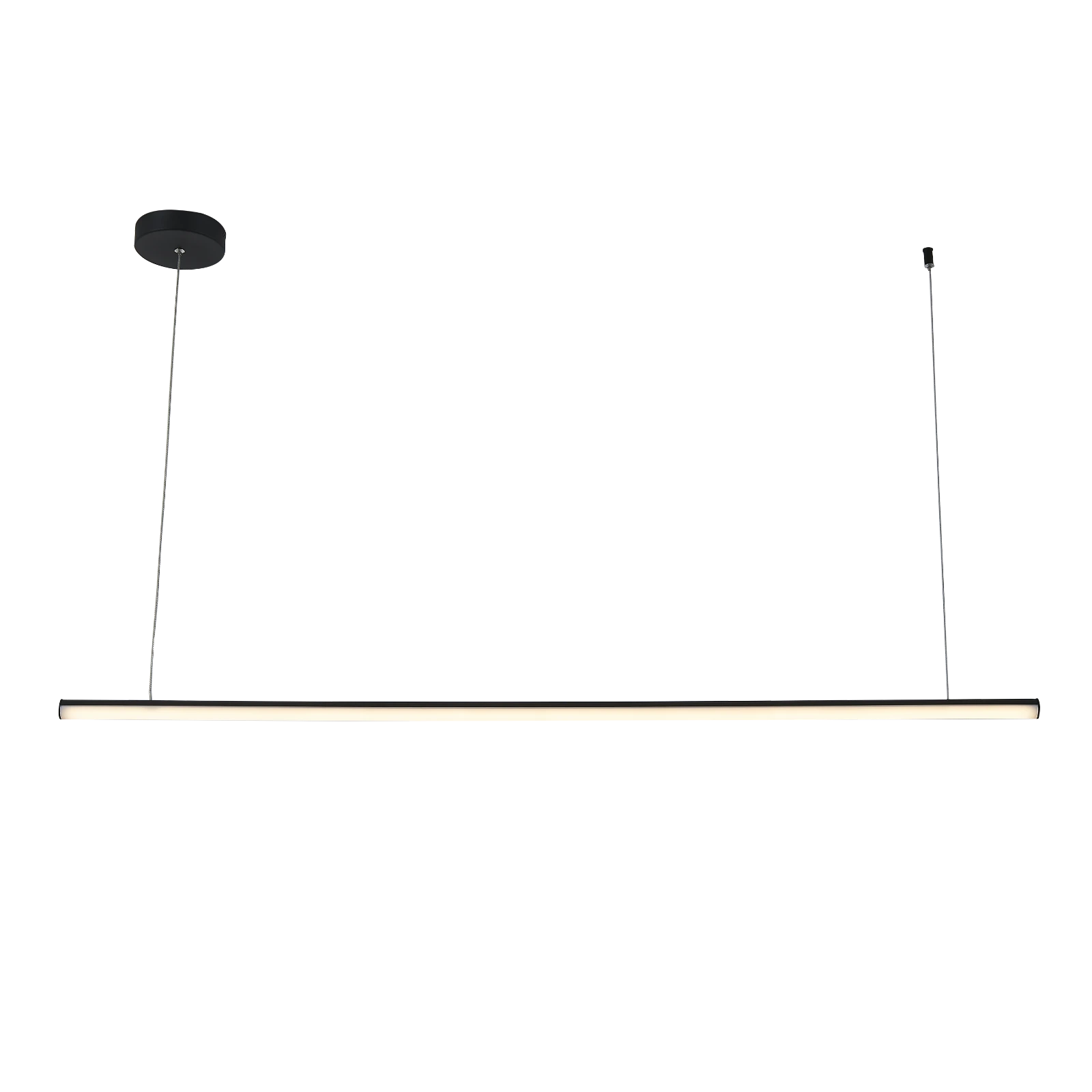 Lámpara LED colgante Egadas Pensil 17W 3000K negro