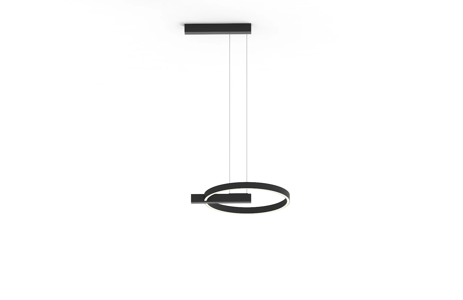 Lámpara LED colgante Azores Pensil 34W 3000K negro