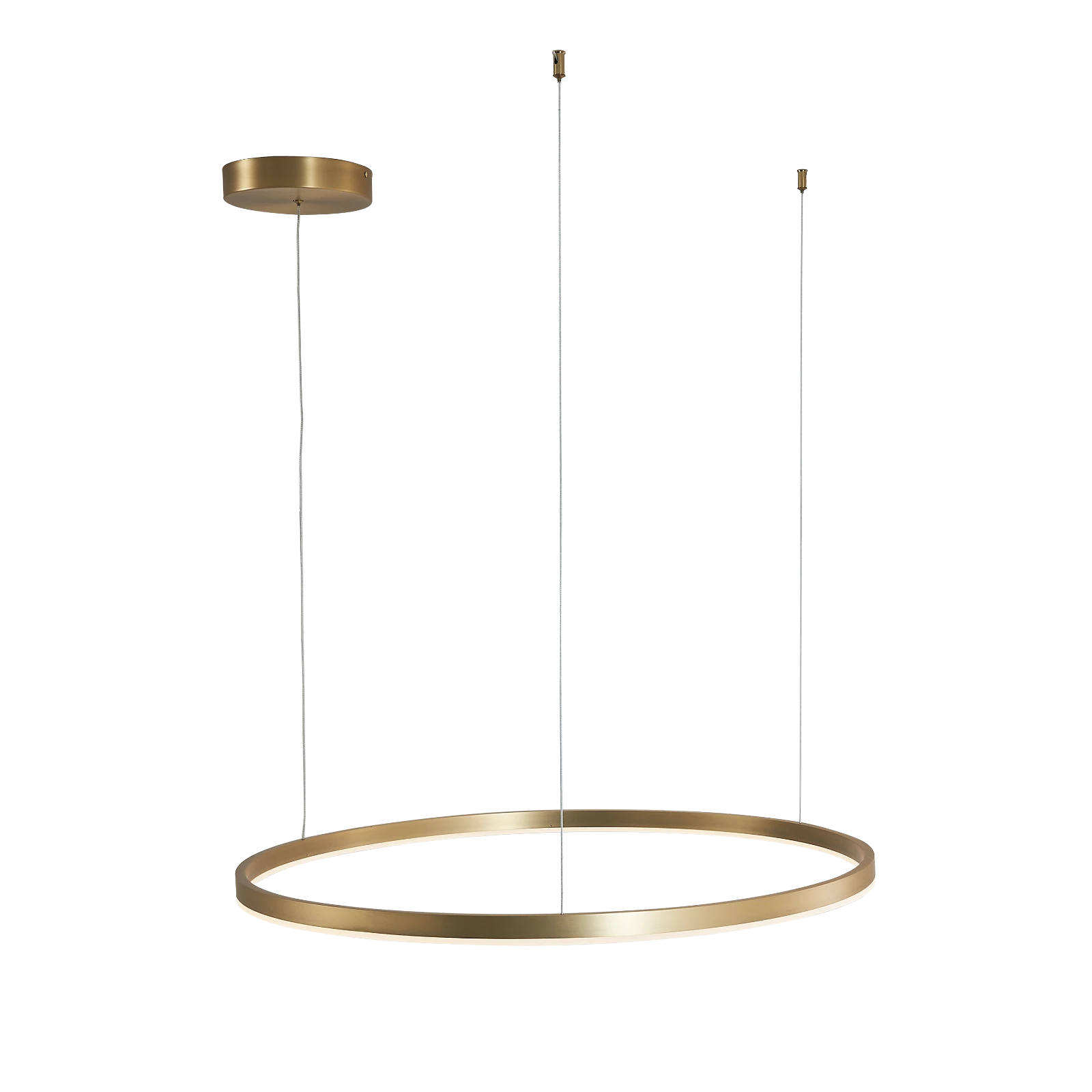 Lámpara LED colgante Martinica Pensil D80 40W 3000K dorado