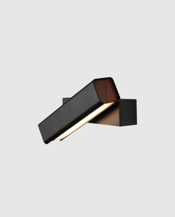Aplique LED de muro Madeira Muro 8W 3000K negro