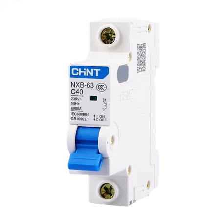 Breaker riel 1P 40A 240/415VAC 6kA C CHINT