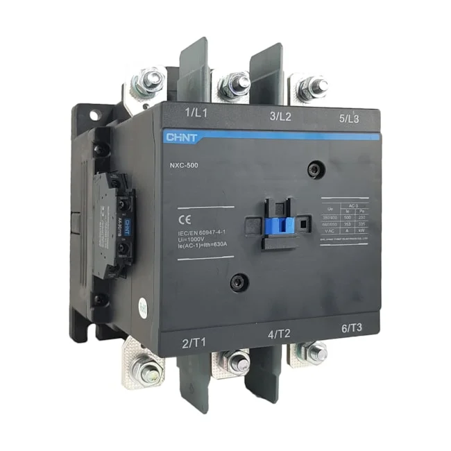 Contactor 3P 500A AC3 bobina 220VAC NXC-500 CHINT
