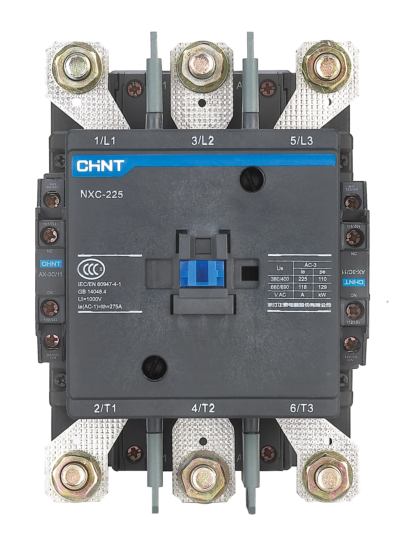 Contactor 3P 225A AC3 bobina 110VAC NXC-225 CHINT
