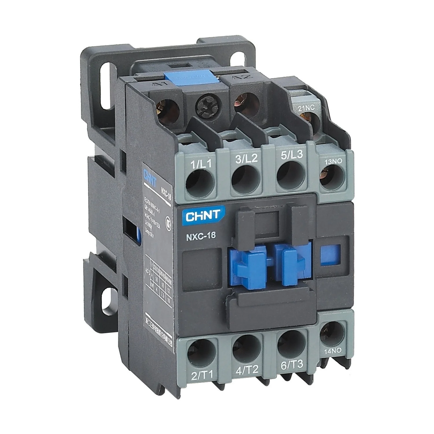Contactor 3P 18A AC3 bobina 24VAC NXC-18 CHINT
