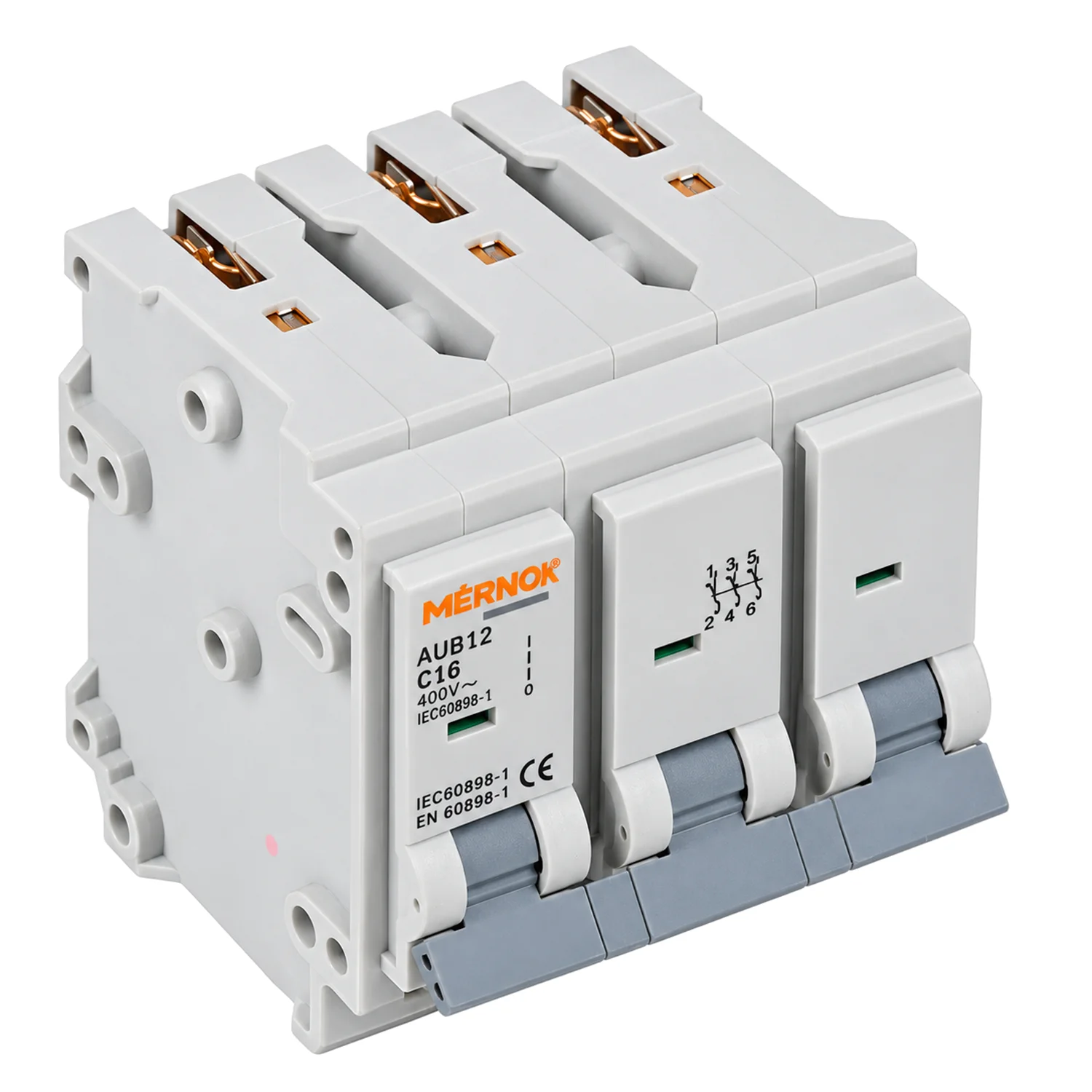 Mini Interruptor Automático 3X16A - 10KA