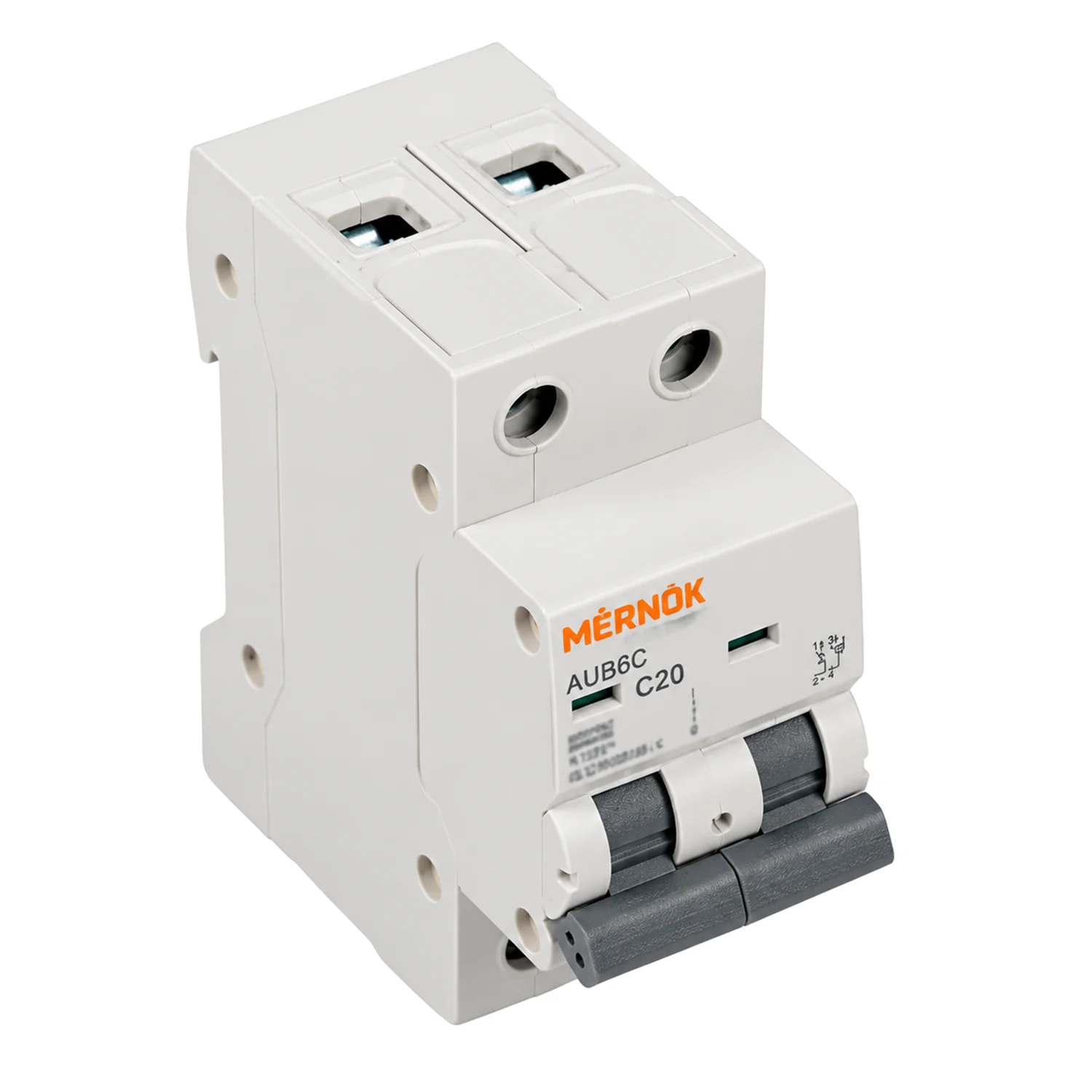 Mini Interruptor Automático 2X3A - 6KA