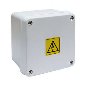 Caja Plástica Kowet (Sn) Tapa Blanca 114X114X85Mm