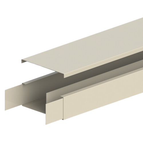 Canaleta Metálica 10×4 Blanca o Beige