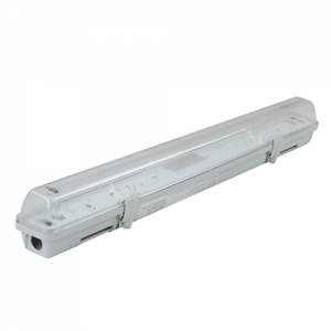 Chasis LED Lumek Hermética Cristal T8 2X20W