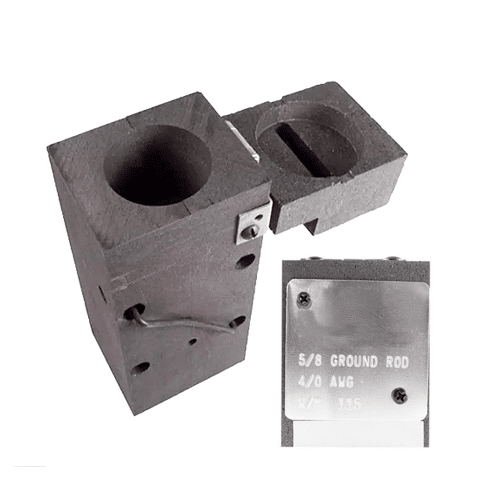 Molde Grafito en T 5/8-4/0 Awg