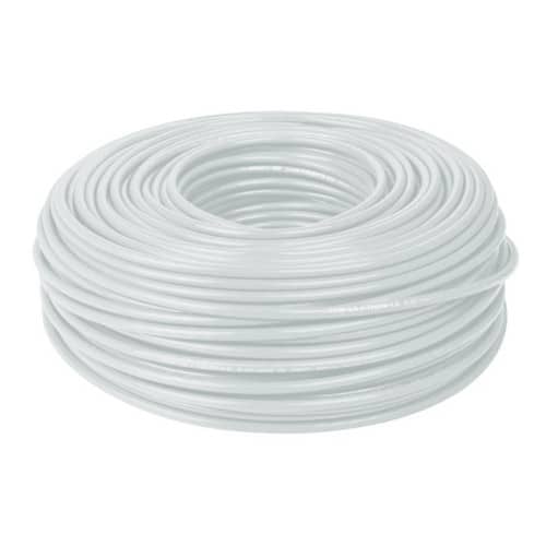 Alambre Aislado N12 Blanco X Rollo