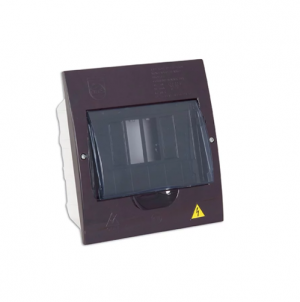 Tablero CILES para Breaker Enchufable 6 Circuitos Monofásico 220V Negro Ref: 730002BN