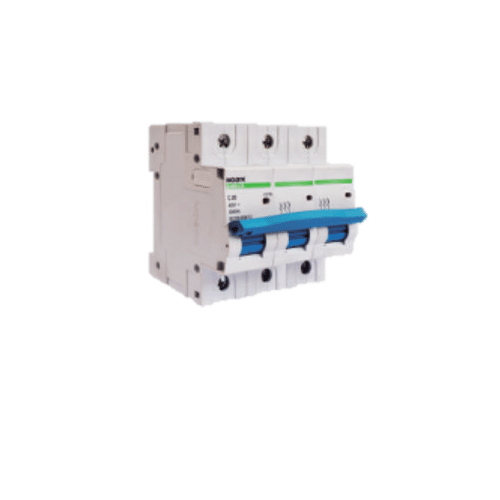 Breaker Noark Riel 3x16A Curva C, 240/400 Vac, ICU=25Ka, ICS=20Ka