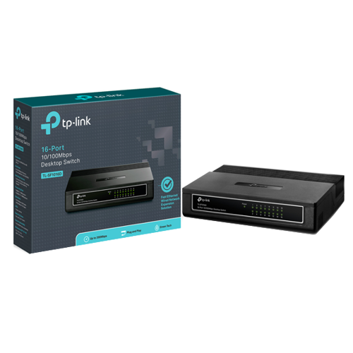 Tp-Link Switching & Routing Switches Escritorio 16 Puertos - 10/ 100M Plastico