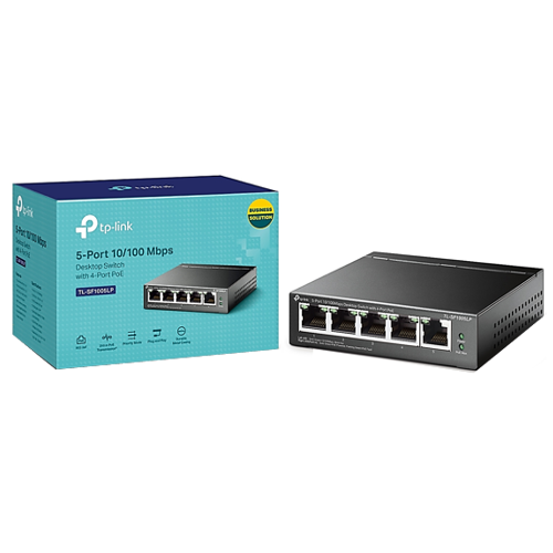 Tp-Link Switching & Routing Switches 7 Puertos Rj45 de Entrada Poe Y 1 Salida Poe Giga