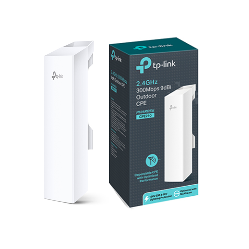 Tp-Link Radioenlace Ap Punto de Acceso Potencia de 2.4Ghz 300Mbps para Exteriores 9 Dbi