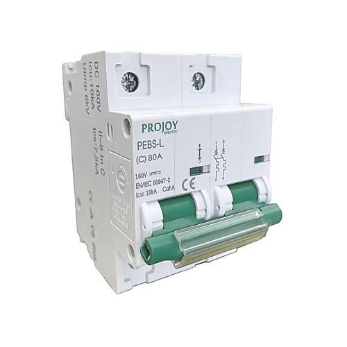 Breaker Solar Dc Projoy 2P (160V)  80A Pebs-L