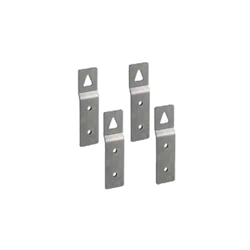 Set de 4 Soportes en Pared para Cofre