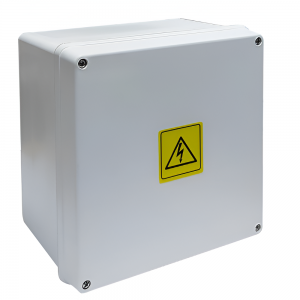 Caja Plástica Kowet (Sn) Tapa Blanca 217X217X116Mm