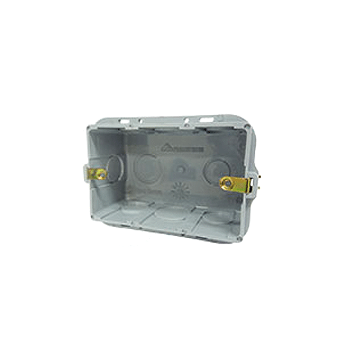 Caja Plástica Rectangular Gris 2X4 (5800)