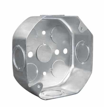 Caja Galvanizada Octagonal C/20