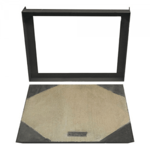 Juego Marco y Tapa (Fundida) RITEL 70x120Cm