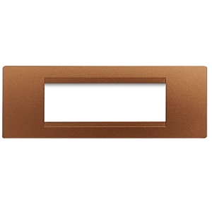 Placa Premium 6H + Bastidor Copper Cafe
