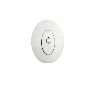 Pulsador de Timbre Simple Sobreponer Veto