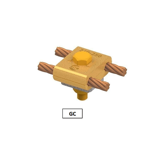 Conector / Grapa en Bronce GC 8Sol-4Awg