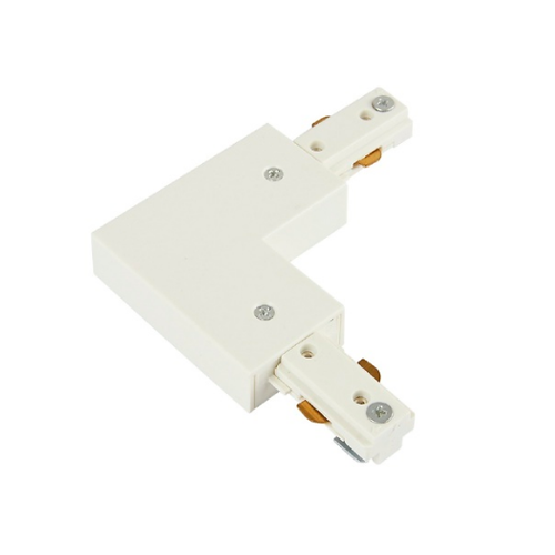 Conector Escuadra para lámpara Spot Blanco Tecnolite Ref: YS-L/BL